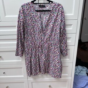 Floral Long Sleeve Dress